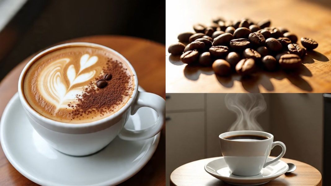 Conheça cada tipo de café que é servido nas cafeterias. – Foto: Meta IA/ND