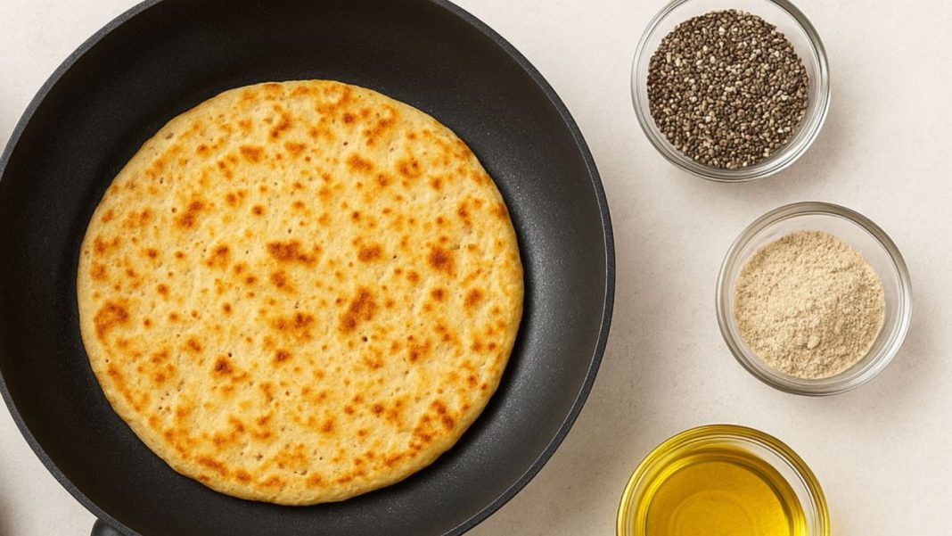 Com farinha de amêndoas, chia e azeite de oliva, você prepara um delicioso pão de forma sem glúten.